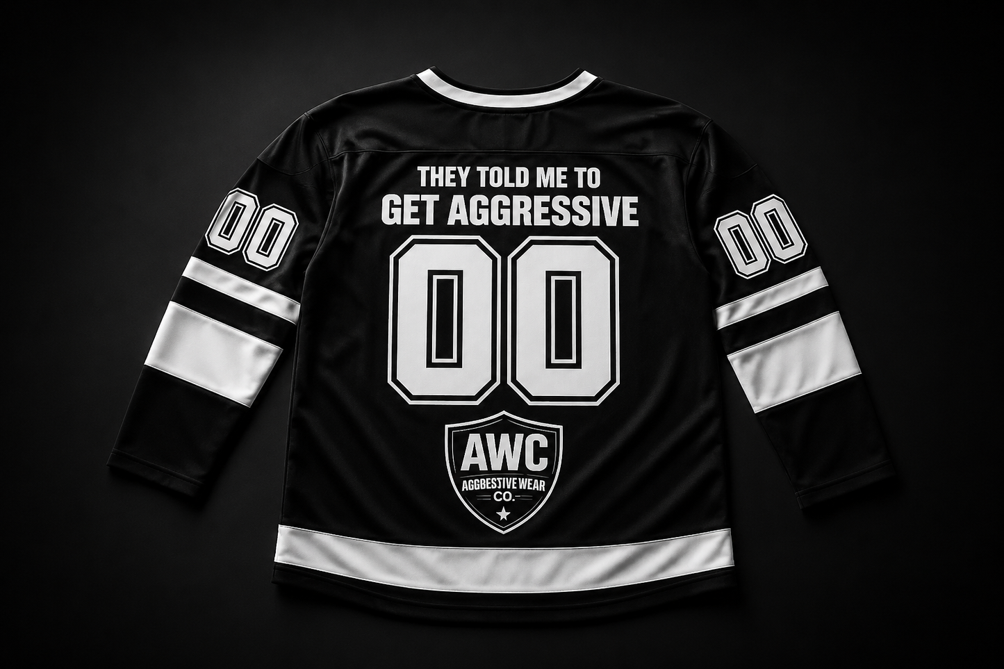 SO I DID HOCKEY JERSEY